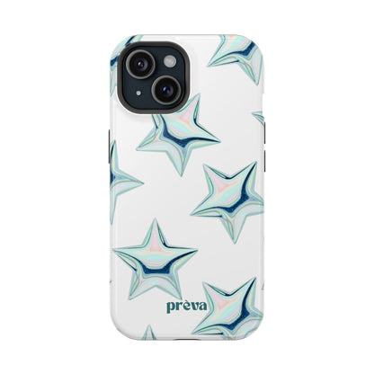 White Starburst Phone Case