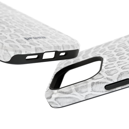 White Snake Phone Case