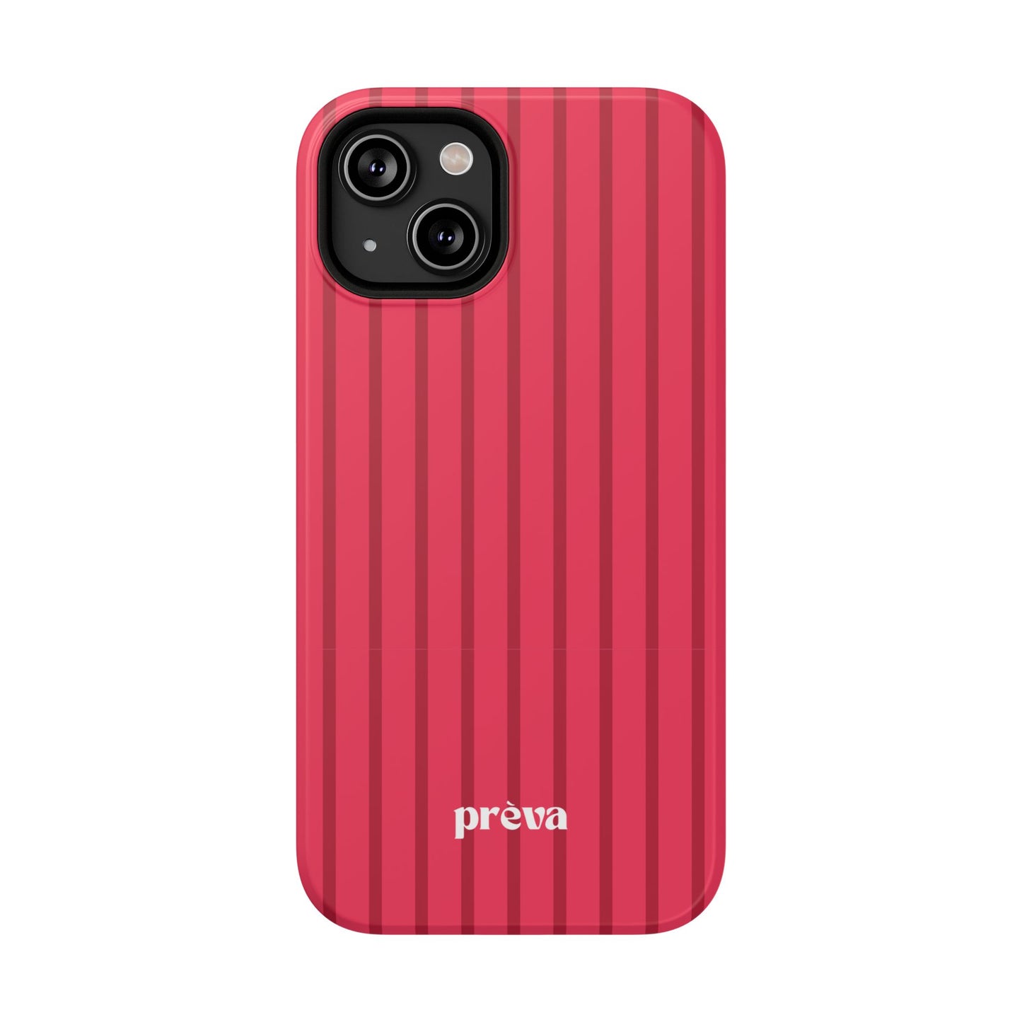 Pinky Red Stripes Phone Case