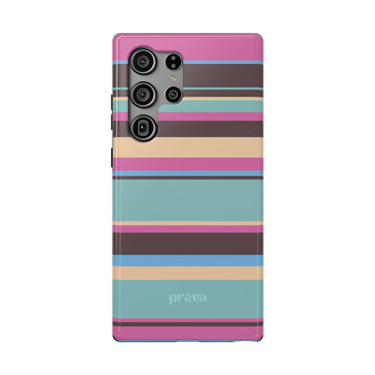 Cocoa Palm Stripes Phone Case