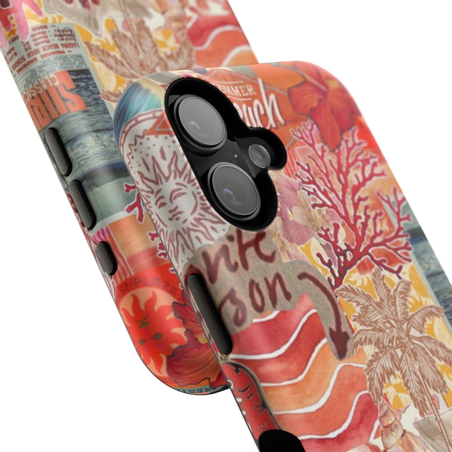 Vintage Floral Collage Phone Case
