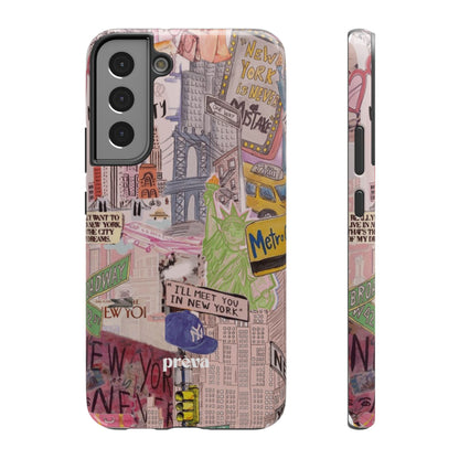New York Collage Phone Case