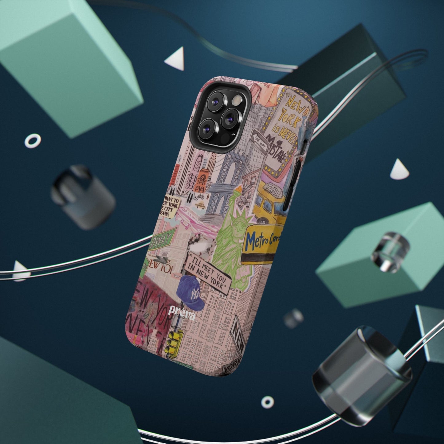 New York Collage Phone Case