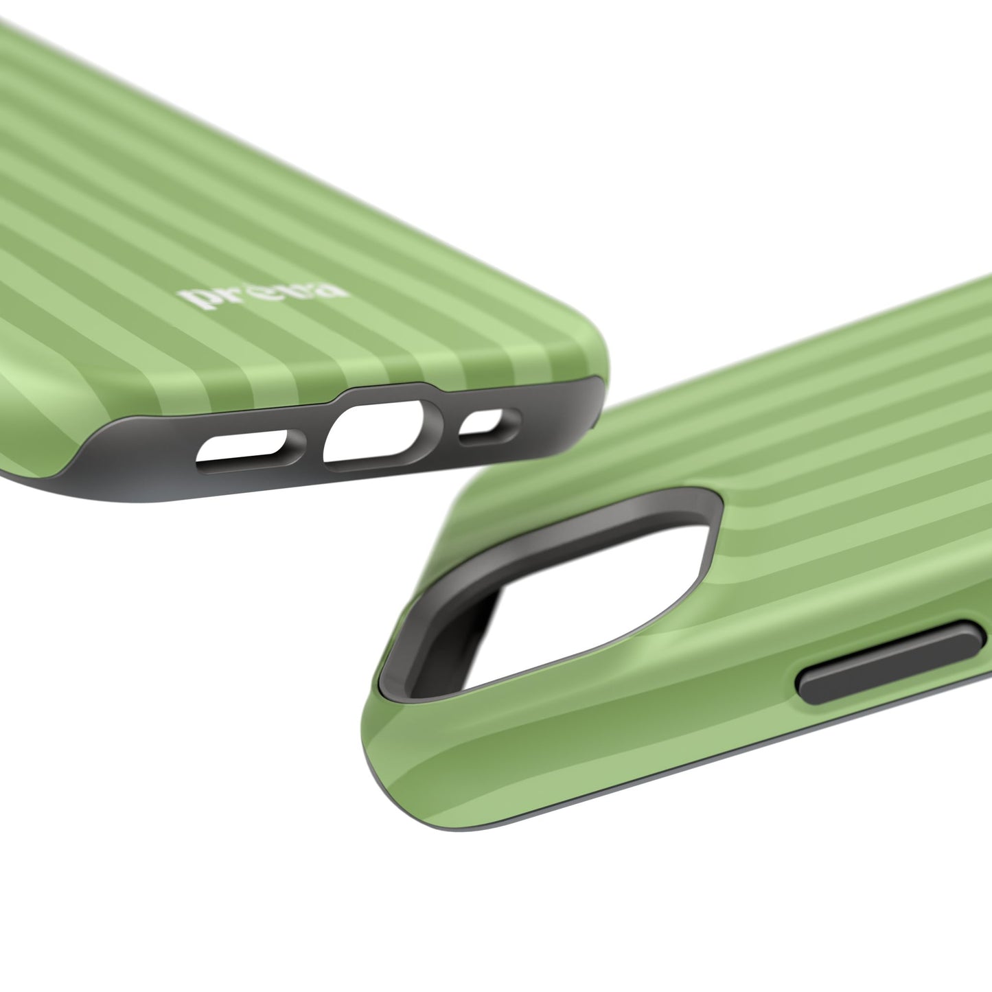 Light Green Stripes Phone Case