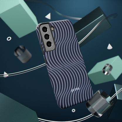Wavy Navy Phone Case