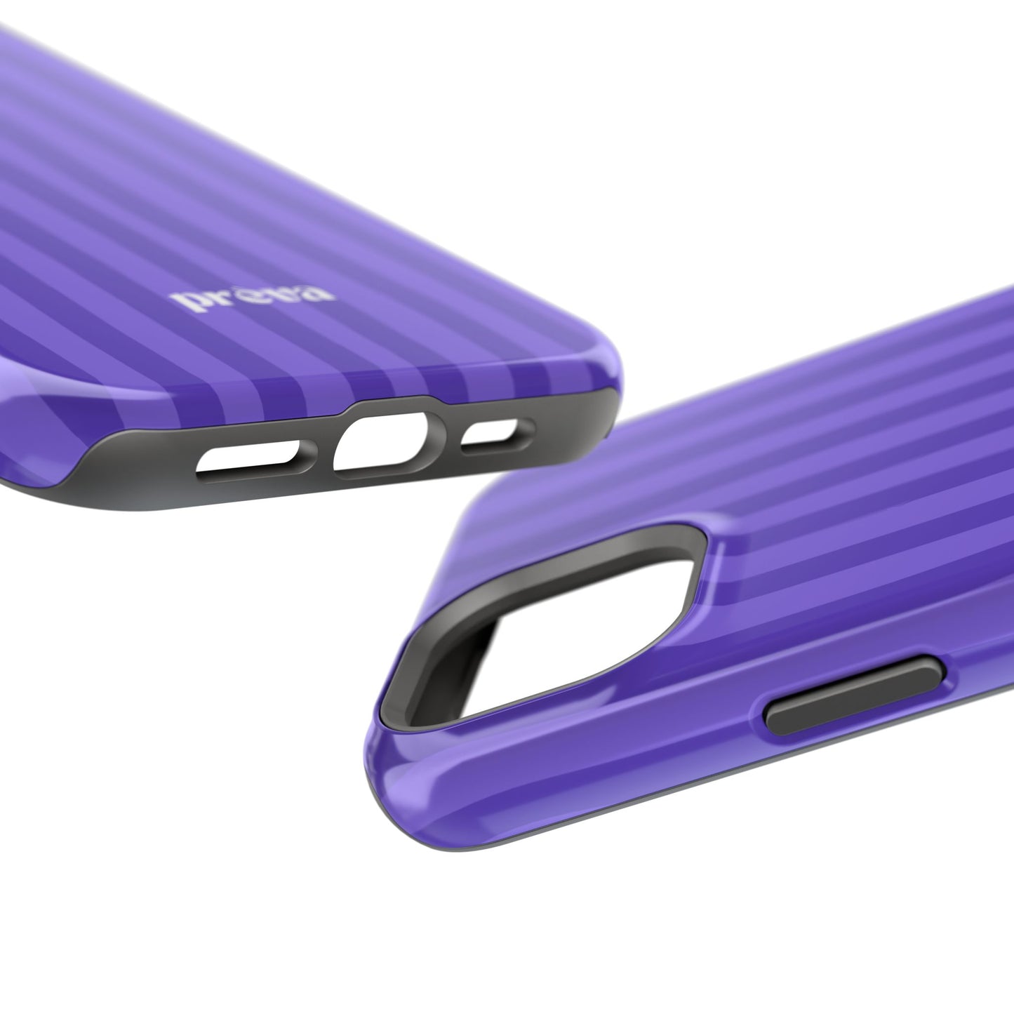 Dark Purple Stripes Phone Case