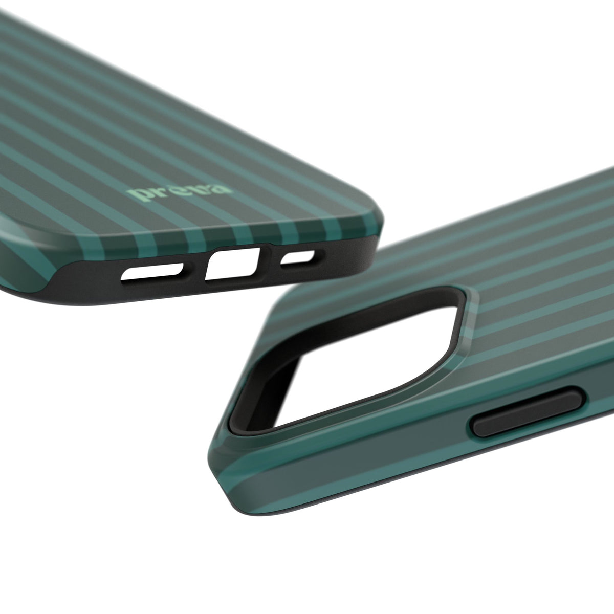 Striped Green Phone Case