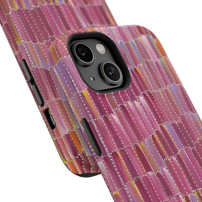 Pink Brushstroke Phone Case