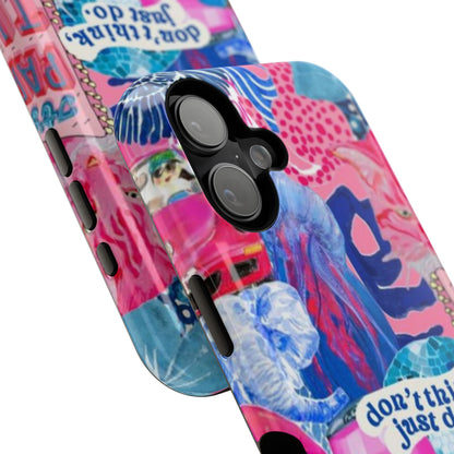Vibrant Galaxy Collage Phone Case