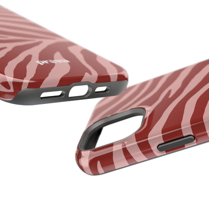 Red Zebra Phone Case