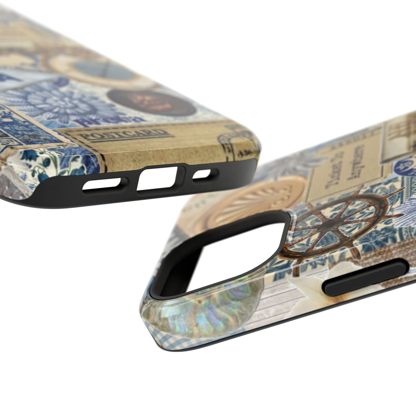 Neutral Travel Collage Phone Case