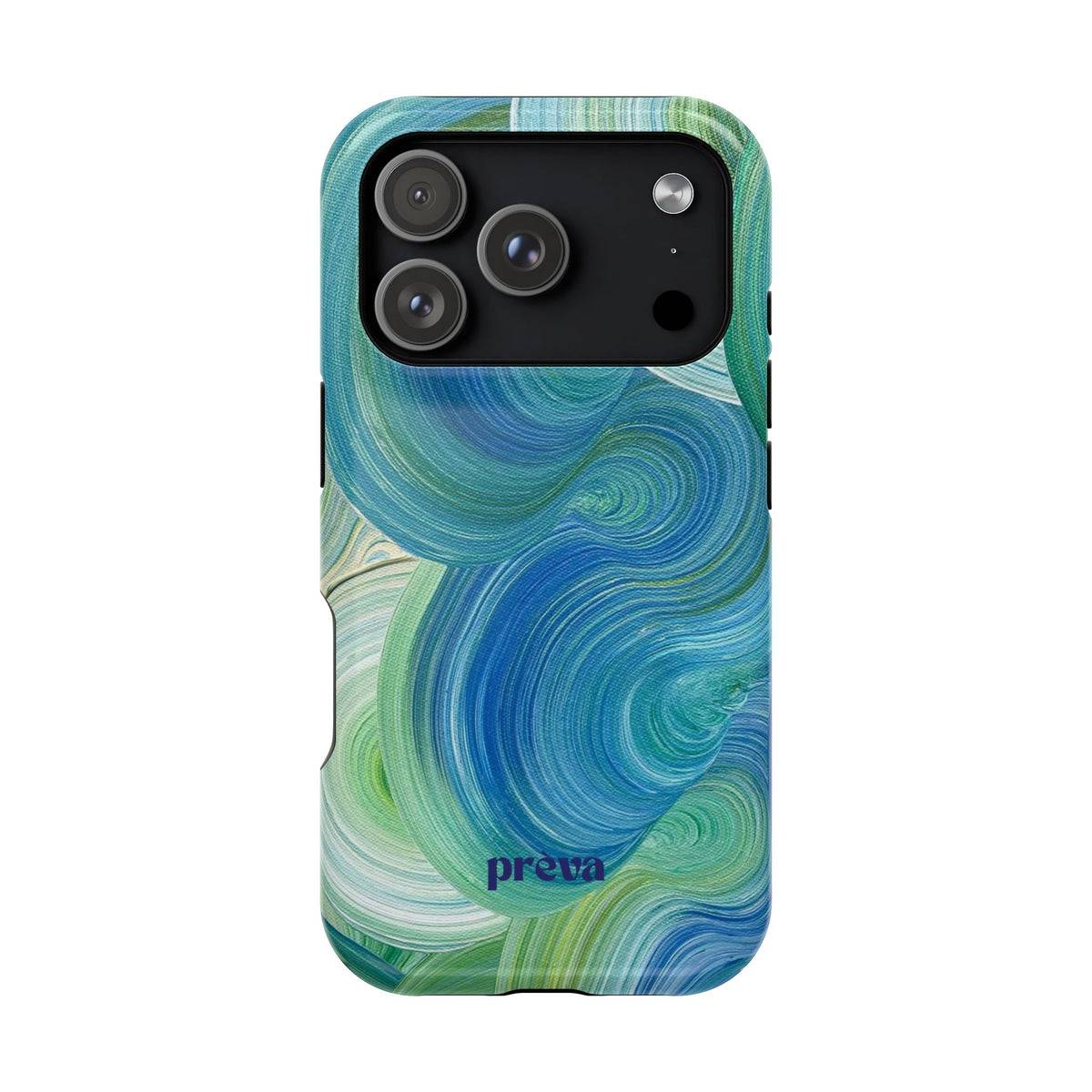 Swirling Ocean Impact-Resistant Phone Case