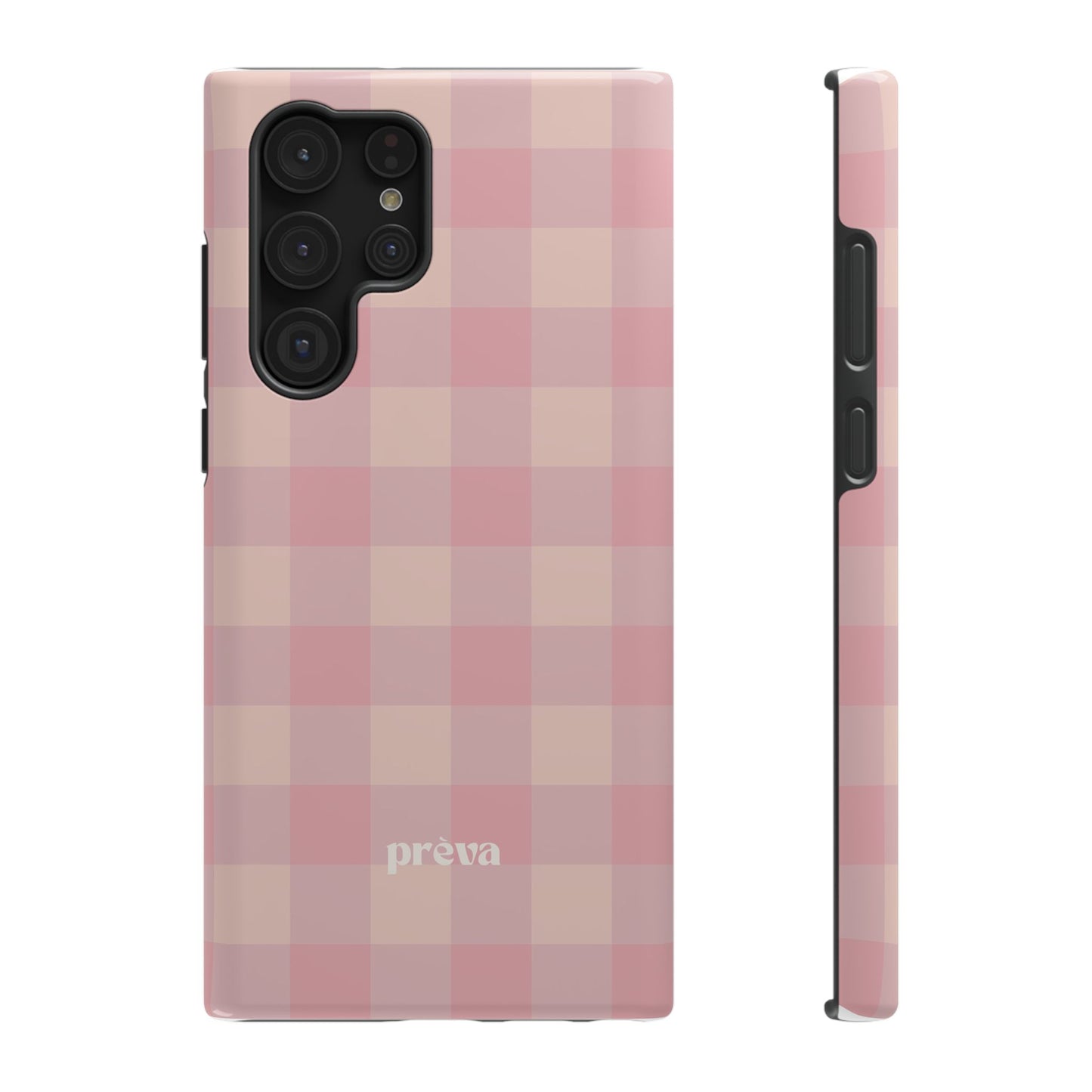 Pink Plaid Phone Case