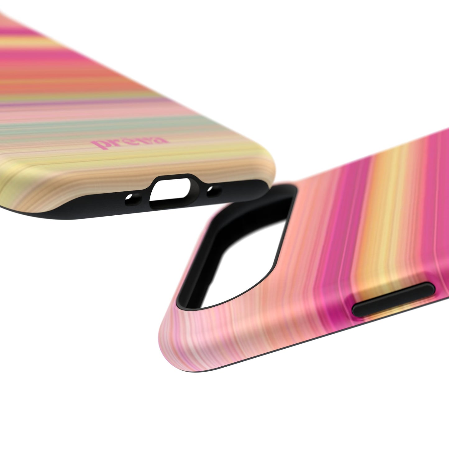 Pastel Stripe Rays Phone Case