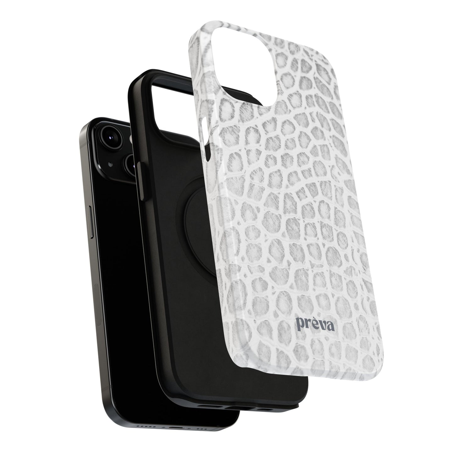 White Snake Phone Case