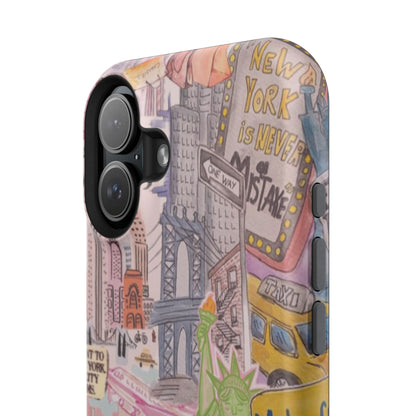 New York Collage Phone Case