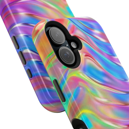 Iridescent Swirl Phone Case