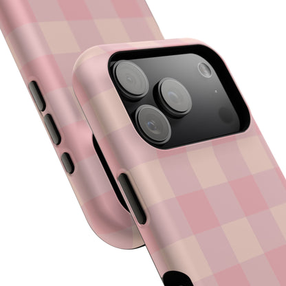 Pink Plaid Phone Case