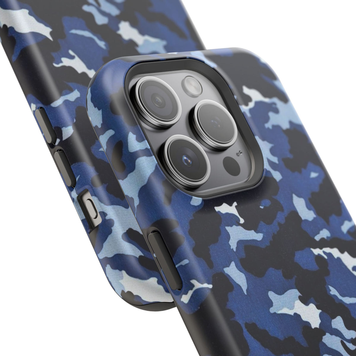 Blue Camo Phone Case
