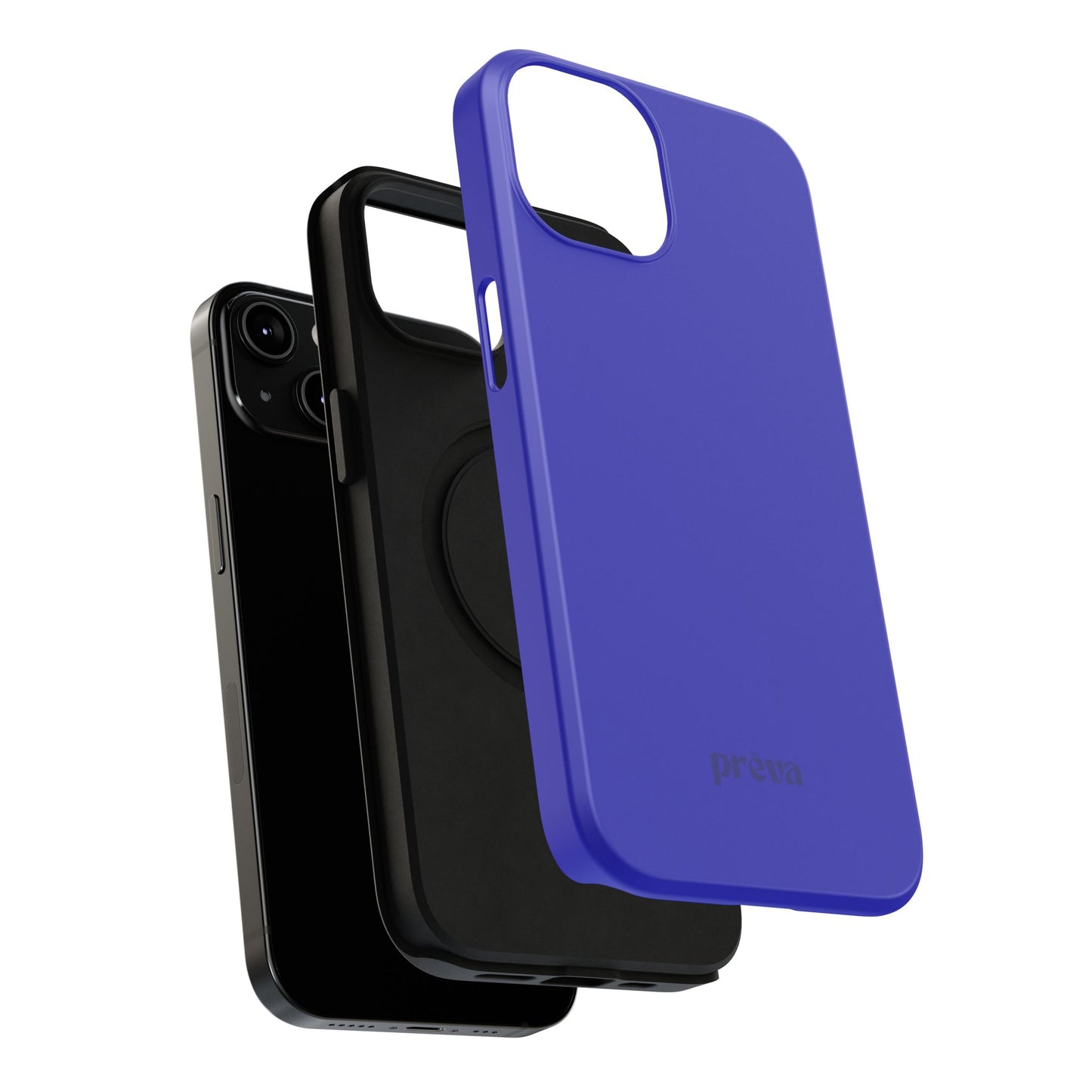 Neon Dark Blue Phone Case