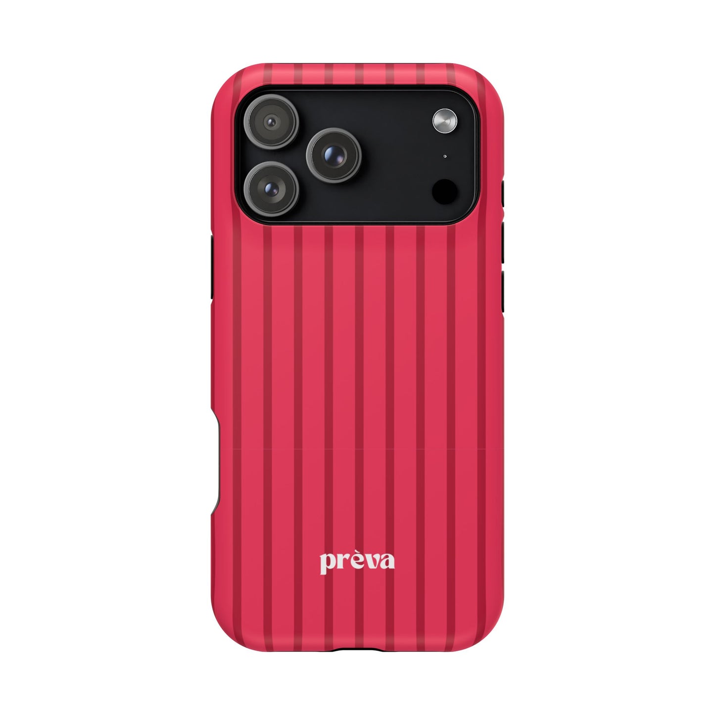 Pinky Red Stripes Phone Case
