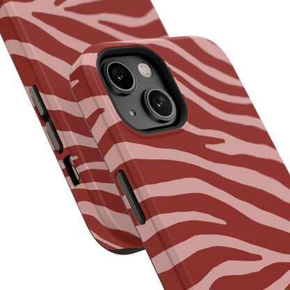 Red Zebra Phone Case