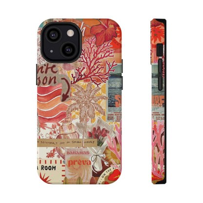 Vintage Floral Collage Phone Case