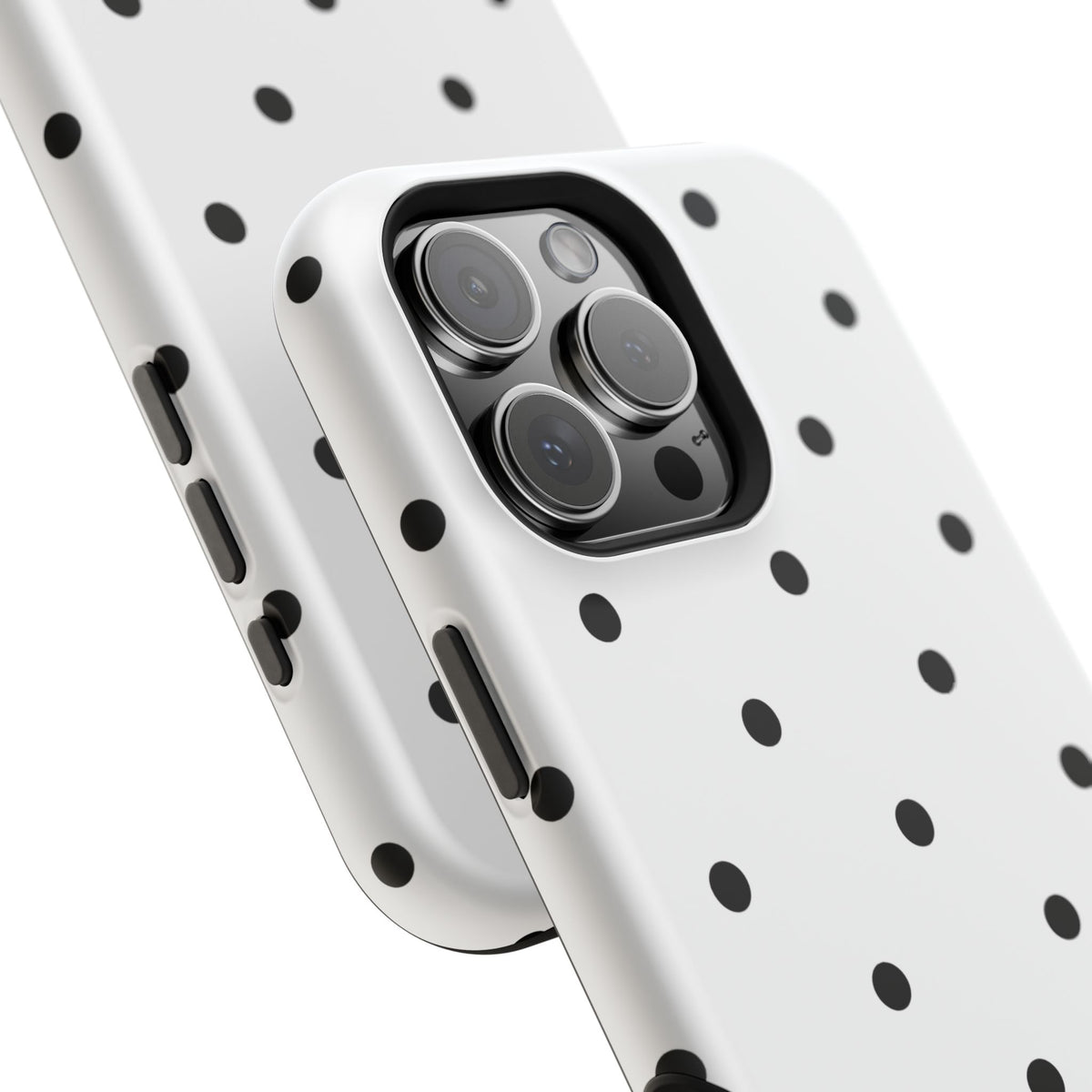 B&W polka dots Phone Case