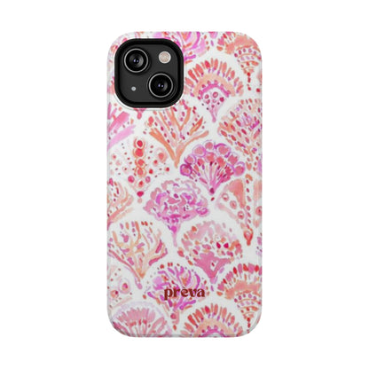 Pink Shell Watercolor Phone Case