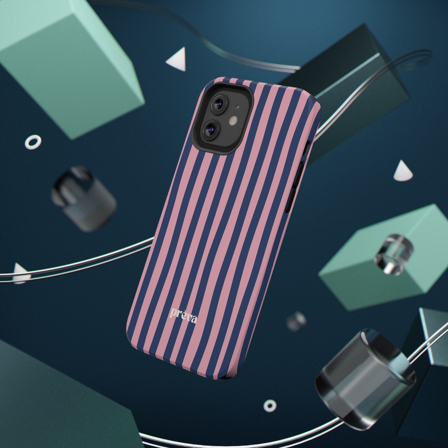 Blue and Pink Stripes Case