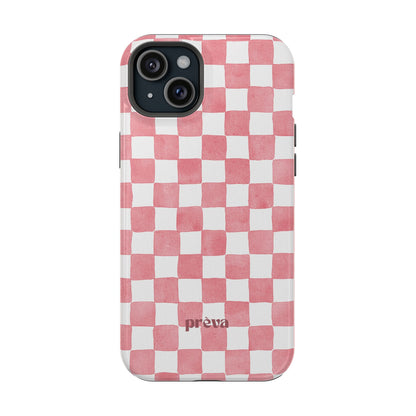 Pink Checkers Phone Case