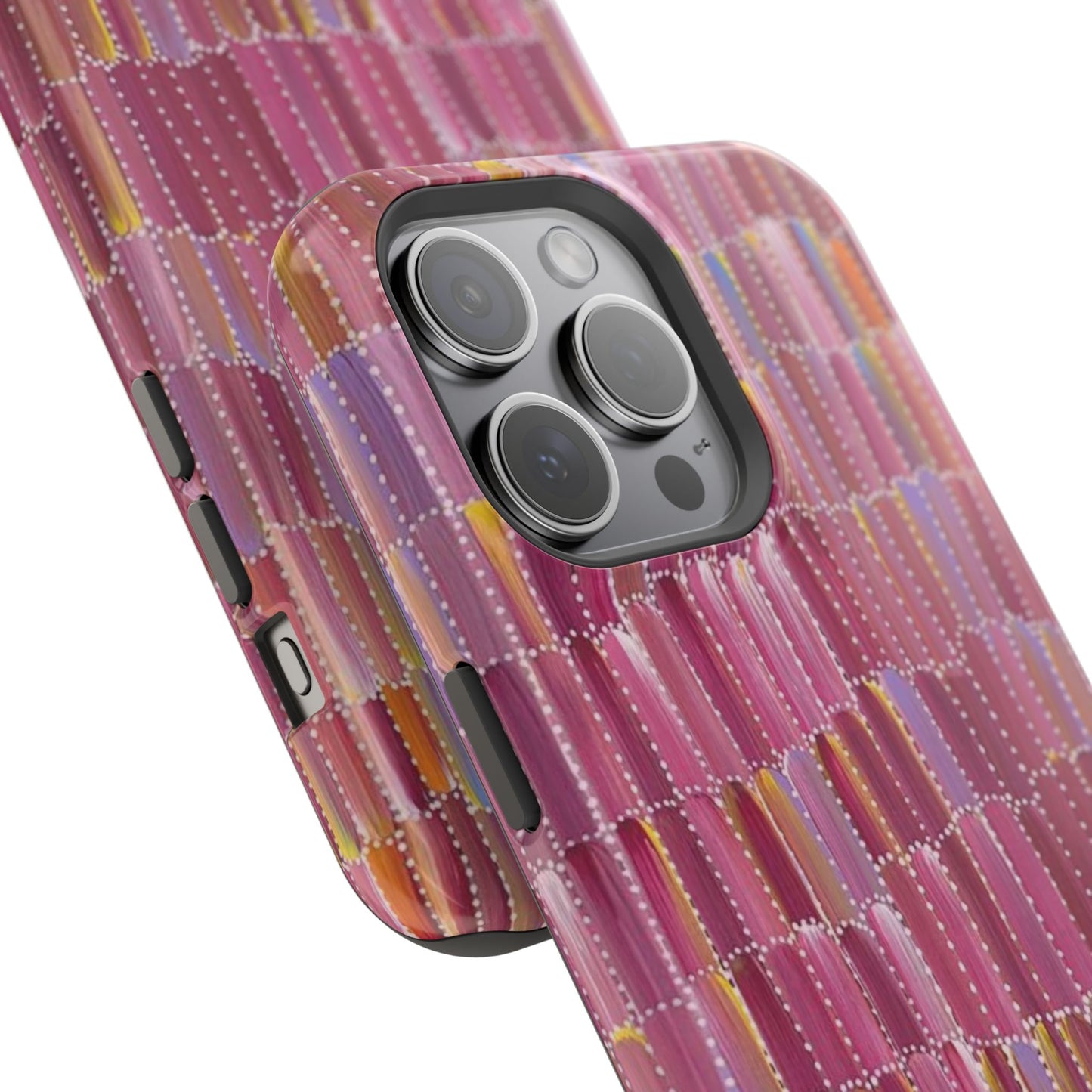 Pink Brushstroke Phone Case