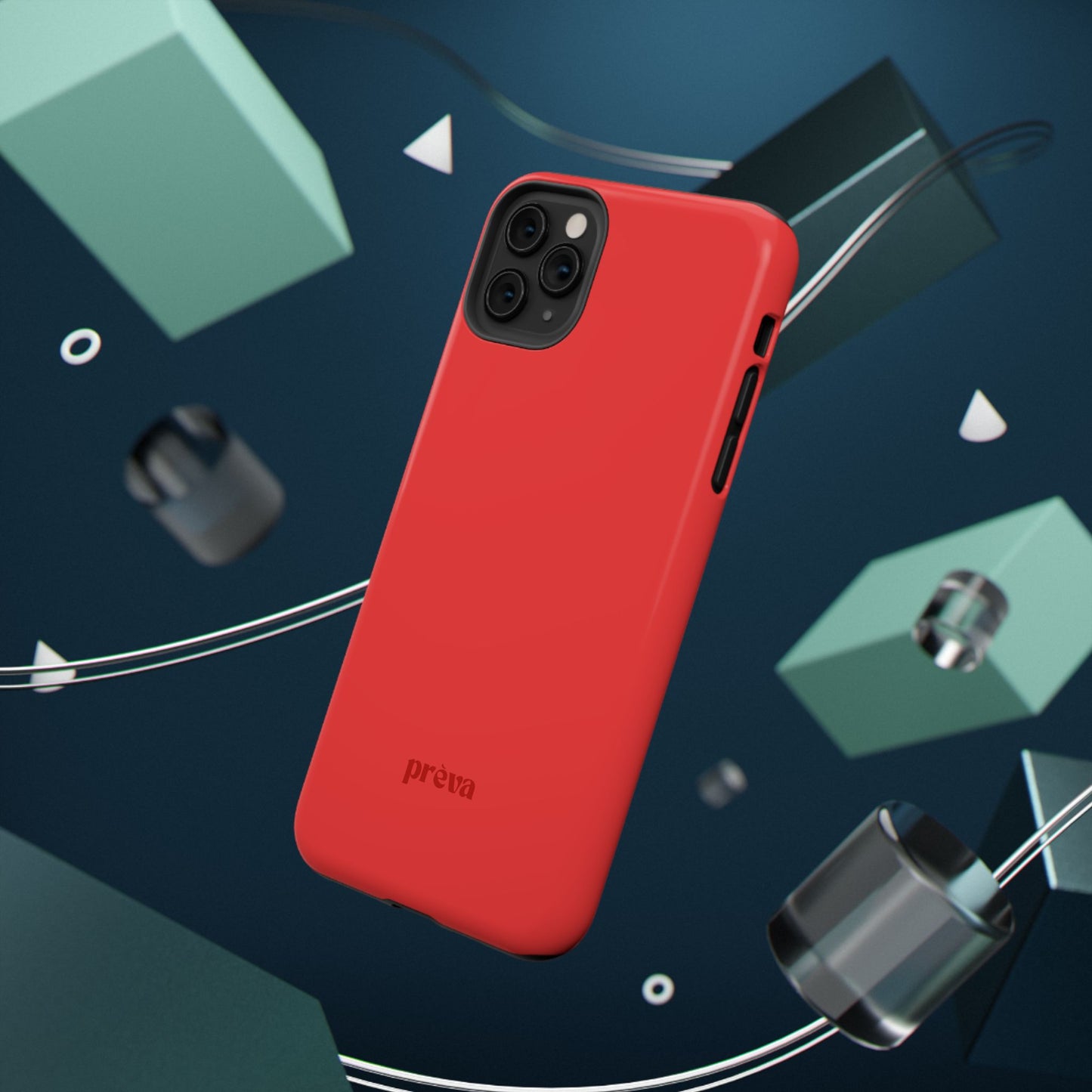 Neon Red Phone Case