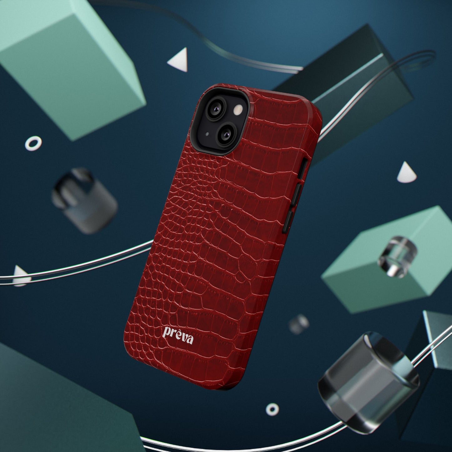 Red Croc Phone Case