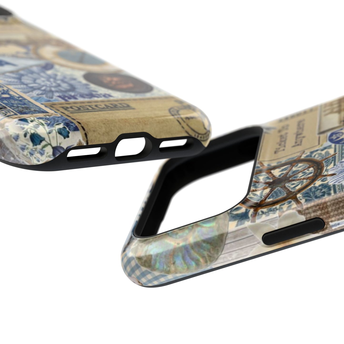 Neutral Travel Collage Phone Case