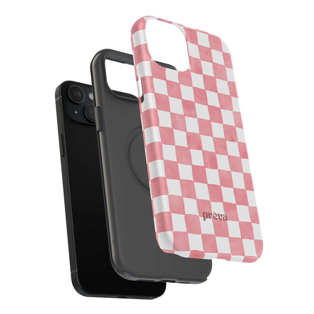 Pink Checkers Phone Case