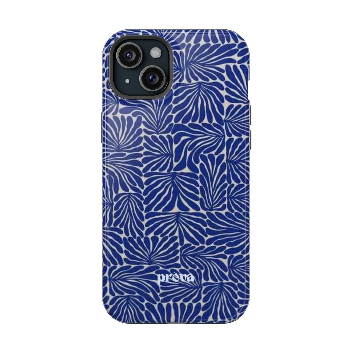 Blue Abstract Greek Phone Case