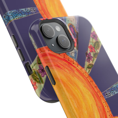 Purple Cancun Sun Phone Case