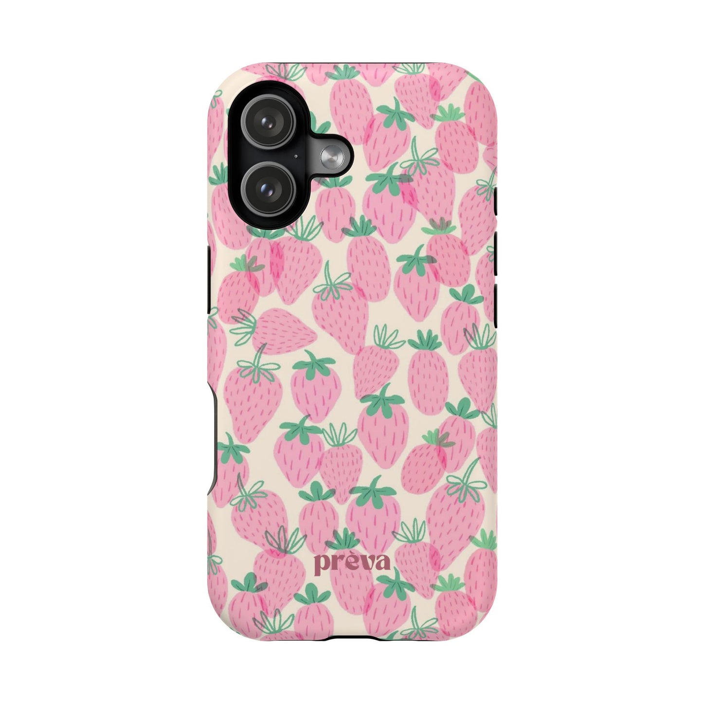 Pink Strawberry Phone Case