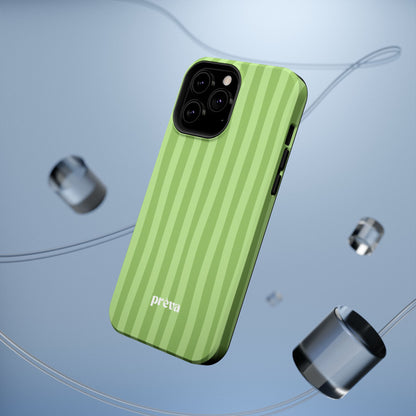 Light Green Stripes Phone Case