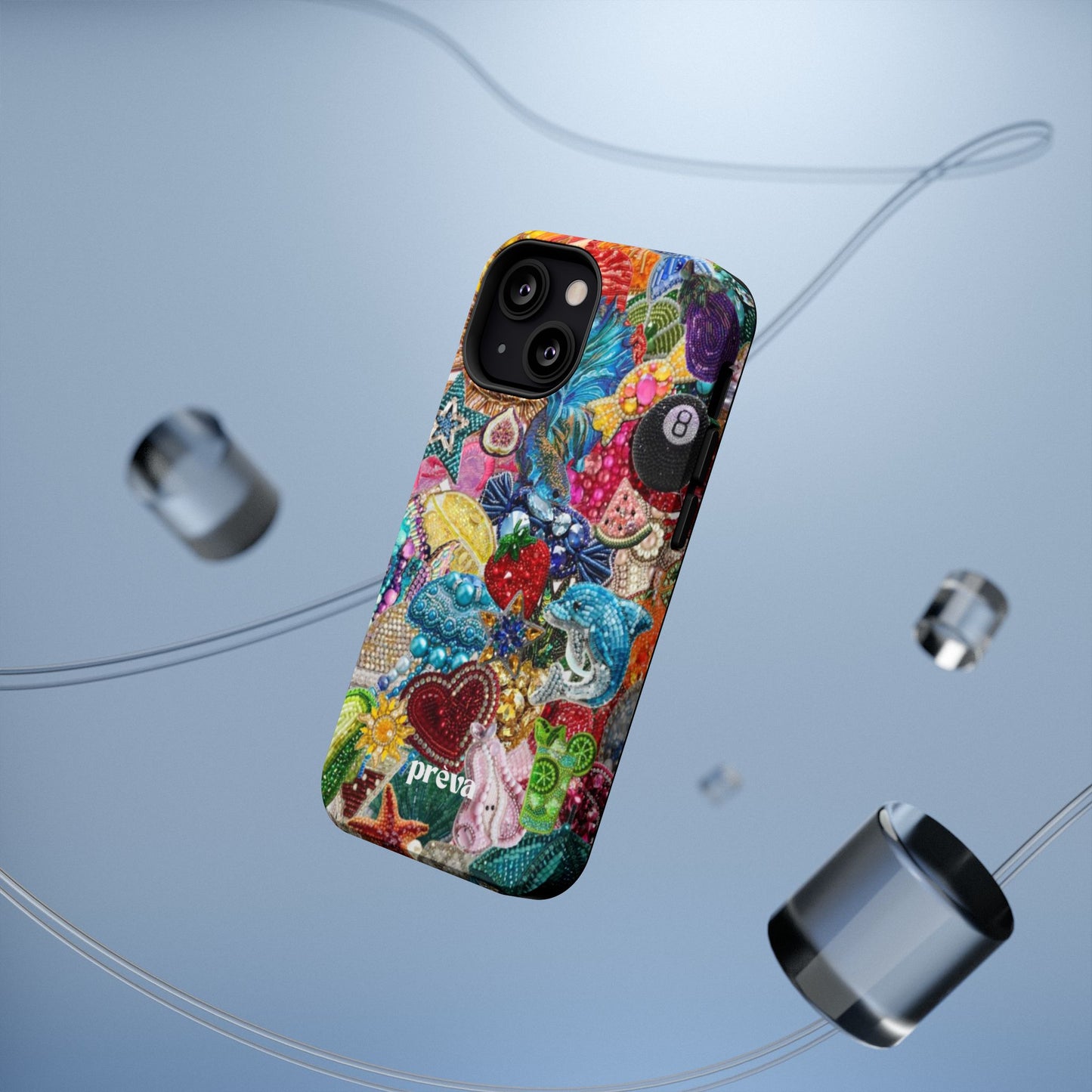 Colorful Rhinestone Phone Case