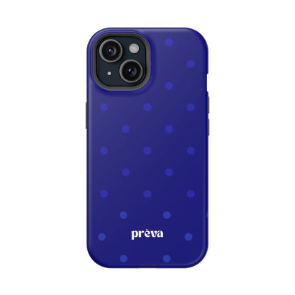 Dark Blue Polka Dots Phone Case