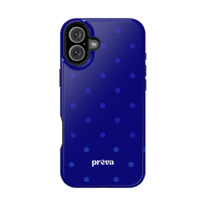 Dark Blue Polka Dots Phone Case