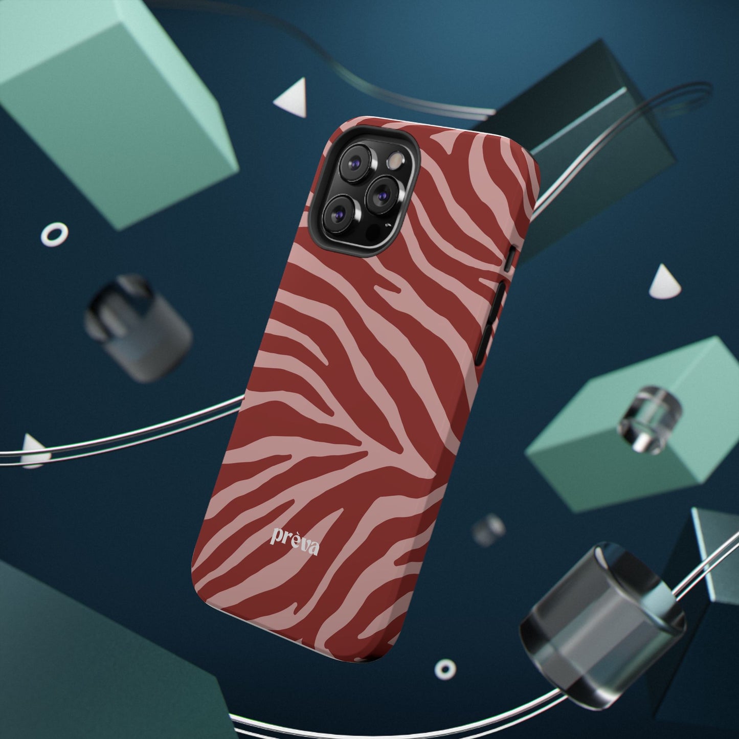 Red Zebra Phone Case