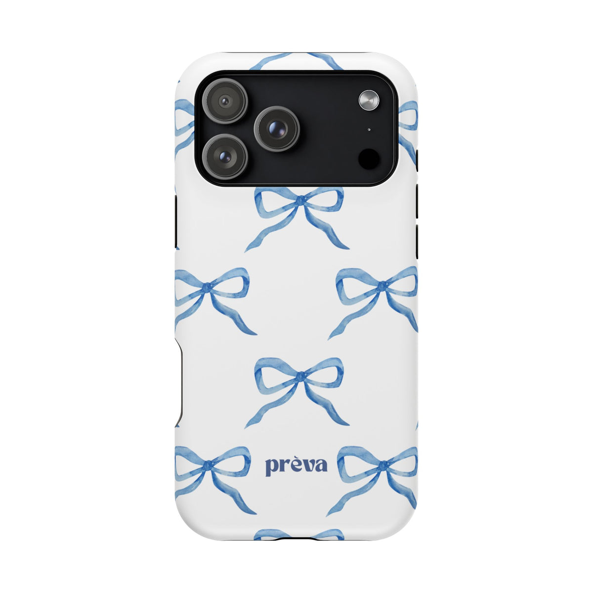 Blue Bow Phone Case