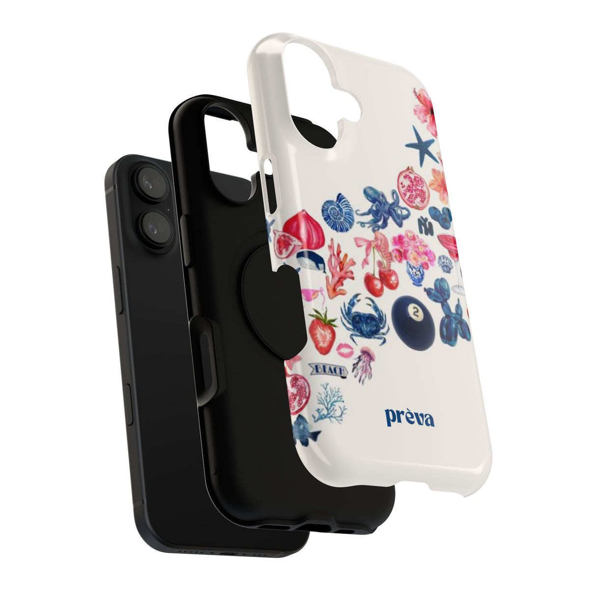 Collage Wave Phone Case