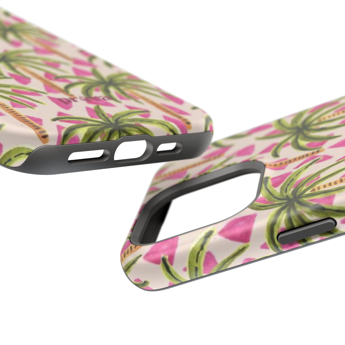 Phone Case — Pink Palm Tree Impact-Resistant Protector