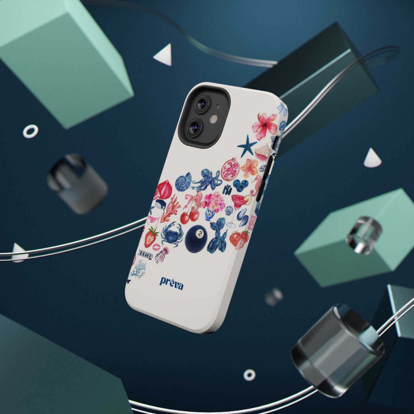 Collage Wave Phone Case