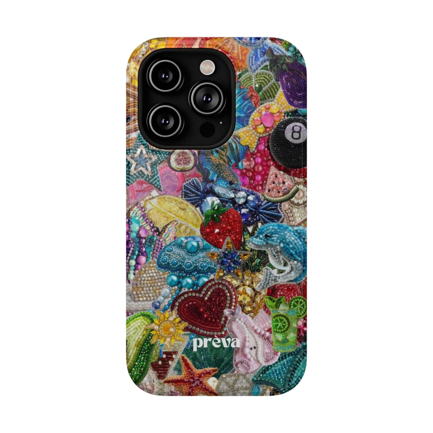 Colorful Rhinestone Phone Case