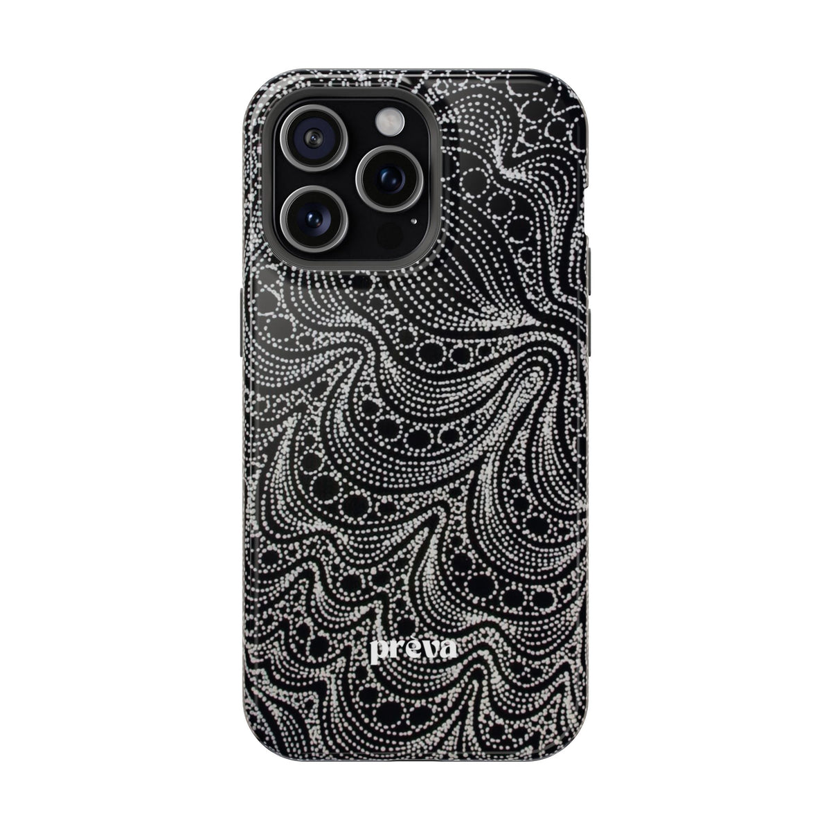 Abstract Midnight Lace Phone Case